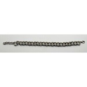 Silver Tone‎ Women's Linked Bracelet 8"